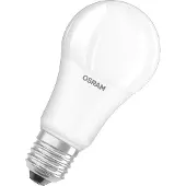 Ledvance OSRAM - LED-glödlampa - form: A60 - glaserad finish - E27 - 13 W (motsvarande 100 W) - klass E - svalt vitt ljus - 4000 K
