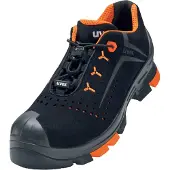 Uvex 2 6501242 Säkerhetsskor S1P Svart, Orange 1 par
