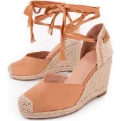 Montevita Wedge Espadrille Balenci8 Brun