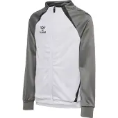Hummel Cardigan - hmlLead 2.0 Track - Svart/Green Gecko - - 14 år (164) - Cardigan