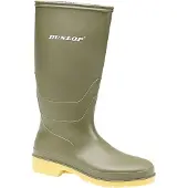 Dunlop Kids Unisex 16247 DULLS Rain Welly / Wellington Boots 36 EUR grön