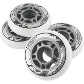 NILS Extreme hjul PU 72x24 82A vit (16-30-009)
