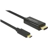 DeLOCK 85257 4k 60hz 3 M Usb-c Till Displayport-adapter