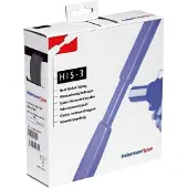 Hellermanntyton 308-30150 Krympslang utan lim Svart 1.50 mm 0.50 mm Krympförhållande:3:1 10 m