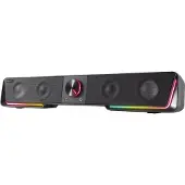 Speedlink Gravity RGB Soundbar Svart Bluetooth, Högtalarebelysning