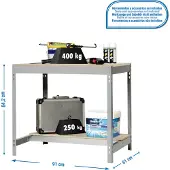 Simonwork (bancos De Trabajo) Bt0 Arbetsbänk 842x910x610 Mm