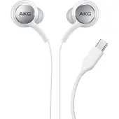 Samsung stereo in-ear-hörlurar EO-IC100BWE, USB-C, vit (OOB bulk)