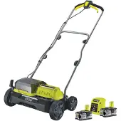 Ryobi RY18SFX35A-240, Skjutgräsklippare, 35 cm, 55 L, 4 hjul, borstlös, 1,5 m/s²
