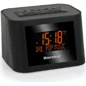 Kärcher DAB/FM/AM väckarklocka DAB 2420 - Svart