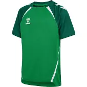 Hummel Tränings T-Shirt hmlLEAD 2.0 - Grön/Grön/Vit Barn, storlek 152 cm