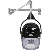 Activeshop Gabbiano hårtork DII-301W - två hastigheter, svart