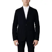 Armani Exchange för män. 8NZG49ZNYZZ1583 Klassisk marinblå kavaj (40), Casual, Polyamid, Marino