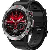 INF Smartwatch / sportklocka med Bluetooth-samtal Black