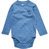 Hummel Body l/ä - HmlBeesy - Coronet Blue - - 1 år (80) - Body L/Ä