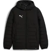 Puma Vinterjacka 'TeamAdditions' svart / vit