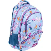 Milan Skolväska Med Hjul 4 Dragkedjor 2 Special Series 25l