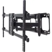 Manhattan 461290 Universal + Curved TV-väggfäste 94,0 cm (37) - 228,6 cm (90) Tiltbar, Svängbar Passar Curved TV