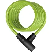 ABUS Spirallås - Star 4508K -150 cm - Grön - - One Size - Säkerhetsutrustning