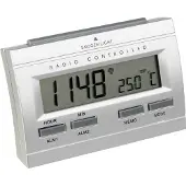Techno Line 02991 DCF Väckarklocka Silver Larmtider 2