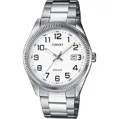 Casio Herrklocka - - MTP-1302D-7B - Silver - Rostfritt stål - Analog