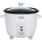 Adler riskokare 0,6 L – non-stick rice cooker / riskokningsmaskin med varmhållning