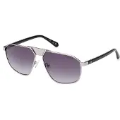 GUESS Aviator Herr Glänsande Gunmetal Gradient Smoke GU00086