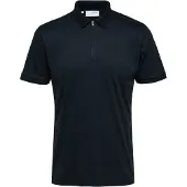Selected T-shirt 'SLHFave' marinblå