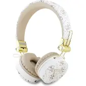 GUESS Bluetooth ENC GUBH70E4PTMH on-ear hörlurar vit 4G Triangel Rund form