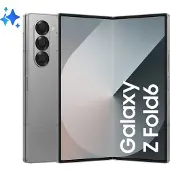 Samsung Galaxy Z Fold6 5G 12 GB/1 TB Grå (Silver Shadow) Dubbel SIM