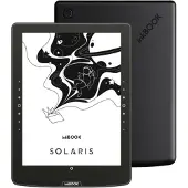 InkBOOK Solaris - eBook-läsare - OS - 32 GB - 6 monokrom E Ink Carta EPD (1024 x 758) - pekskärm - Wi-Fi, Bluetooth - svart