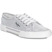 Pepe Jeans Sneakers BRADY PARTY W kvinnor - Silver - 37