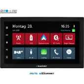 Blaupunkt Mannheim 600 DAB Bilmediaspelare Dubbel-DIN Android Auto, Anslutning för rattfjärrkontroll, Anslutning för backkamera, Apple CarPlay, Bluetooth,