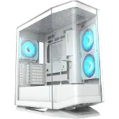 Cougar CGR-58M6W-RGB Midi-Tower Datorchassi Flerfärgad Sidofönster