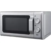 Silva Homeline MWU 20.4 Mikrovågsugn Silver 700 W Fristående, Timerfunktion