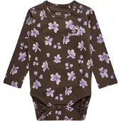 Hummel Body L/æ - hmlGug - Chocolate Brown - - 3 år (98) - Body L/Ä