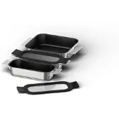 Siemens HZ9FF030 - Pan set - 3 artiklar - nonstick-beläggning