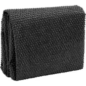 vidaXL Värmeduk för pool PE 800x500 cm svart och blå