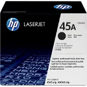 HP 45A - Svart - original - LaserJet - tonerkassett (Q5945A) - för LaserJet 4345mfp, 4345x, 4345xm, 4345xs, M4345, M4345x, M4345xm, M4345xs