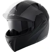 Vevor Motorcykelhjälm, omaskerad, Smart Street ABS och högdensitetshjälm med Bluetooth-kortplats och utbytbart glas, DOT-godkänd bekväm motocrosshjälm, lämplig för ungdomar och vuxna