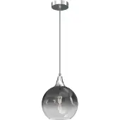 Eko-Light Glas pendellampa Monte , dimbar, Aluminium / grå / zink, Vardagsrum / matsal, Glas, Modern, Pendellampa