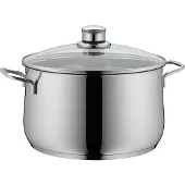 WMF 730446040, Grytset, Rostfritt stål, Rostfritt stål, Induktion, 4 styck
