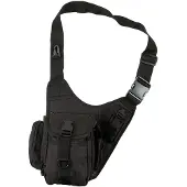 MFH Military Shoulder Versipack (Färg: Svart)