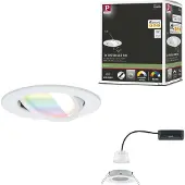 Paulmann 92438 LED-takbelysning, LED-inbyggnadsbelysning Lysdiod-modul LED 6 W Matt vit