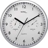 Technoline WT 650 Kvarts Väggklocka 26 cm x 26 cm x 26 cm x 26 cm Silver