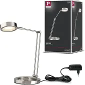 Paulmann Bordslampa , Zed, Metallisk, Arbetsrum / hemkontor, Metall
