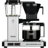 Moccamaster KBG 741, Droppande kaffebryggare, 1,25 l, 1520 W, Svart, Rostfritt stål