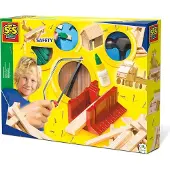 SES Creative Byggset i trä - Deluxe-utgåva - - One Size - Klossar