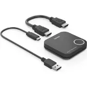 Hama Wireless-Display-Adapter, HDMI, Full-HD 1080p, inkl. Kabel Trådlöst Full HD presentationssystem 30 m 1920 x 1080 Pixel
