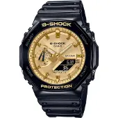 Casio Watch - Herr - GA-2100GB-1AER - Svart - Kvarts - Vattentät 20 Atm - Dubbel skärm - Plast