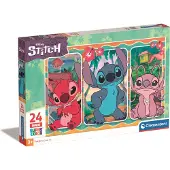 Disney CLEMENTONI - 24 bitar Maxi - Stitch